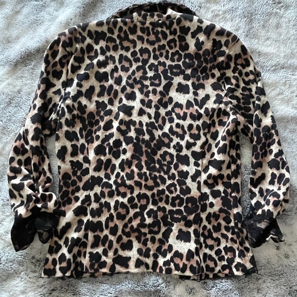 Cheetah print blazer - Picture 3 of 4